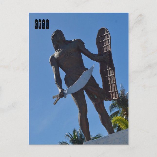 Cartão Postal Cebu nas Filipinas (Frente)