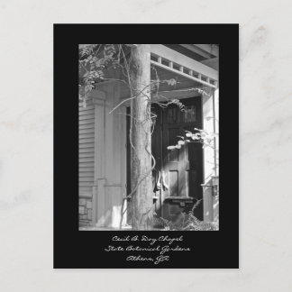 Cartão Postal Cecil B. Chapel do Dia, Jardins Botânicos, Atenas,