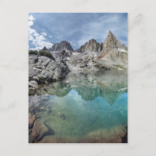 Cartão Postal Cecile Lake / Minarets - Ansel Adams Wilderness