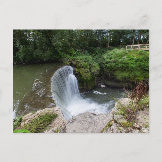 Cartão Postal Cedar Cliff Falls, Cedarville, Ohio (Frente)