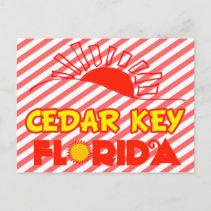 Cartão Postal Cedar Key, Florida