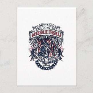 Cartão Postal Ceifador da Liberdade Patriótica Esqueleto Patriot