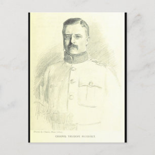 Cartão Postal Cel. Theodore Roosevelt