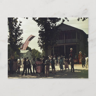 Cartão Postal Celebração afro-americana no dia 4 de julho