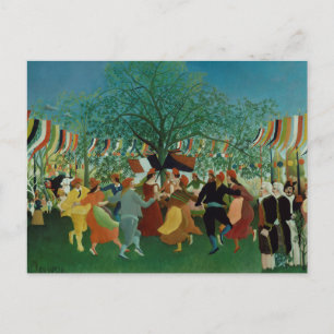 Cartão Postal Celebração Centenária por Henri Rousseau Cartã