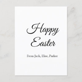 Cartão Postal Celebração de páscoa adicionar felz pascoa de foto