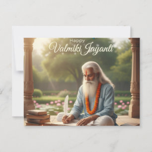 Cartão Postal Celebração de Valmiki jayanti