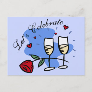 Cartão Postal Celebração de vamos