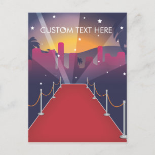Cartão Postal Celebração do tapete vermelho