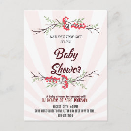 Cartão Postal Celebrando a chegada do seu pequeno milagre!