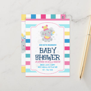 Cartão Postal Celebrando a chegada do seu pequeno milagre!