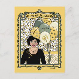 Cartão Postal Celebrar Amizade_C_ Postcard