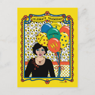 Cartão Postal Celebrar Friendship_B_ Postcard