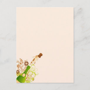 Cartão Postal Celebrar no estilo