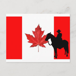 Cartão Postal Celebre o Dia do Canadá
