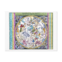 Celestial Map Hemisfério Coeli Boreale