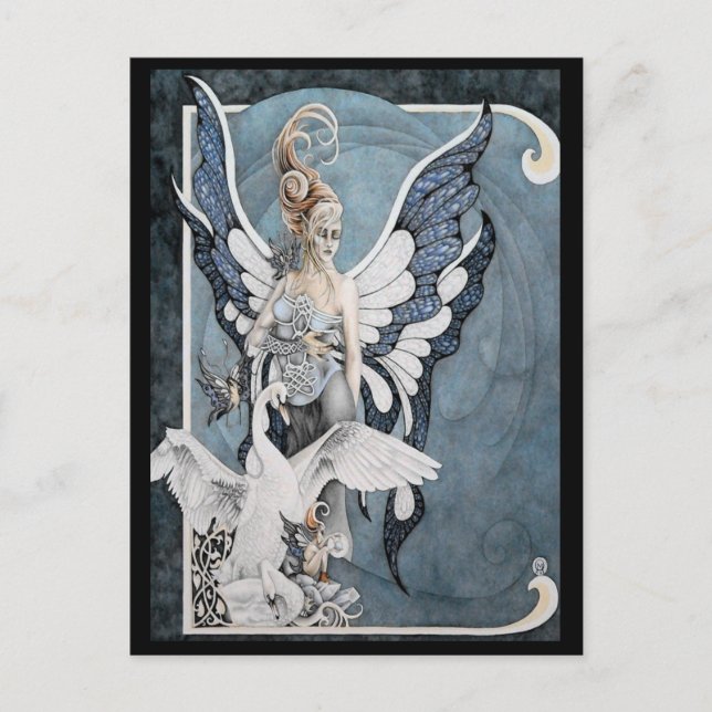 Cartão Postal Celestite Faery (Frente)