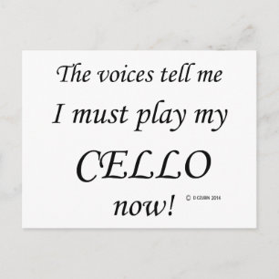 Cartão Postal Cello Voices diz que deve jogar