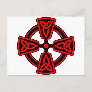 Cartão Postal Celtic cross