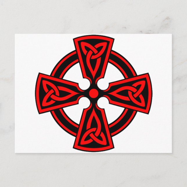 Cartão Postal Celtic cross (Frente)