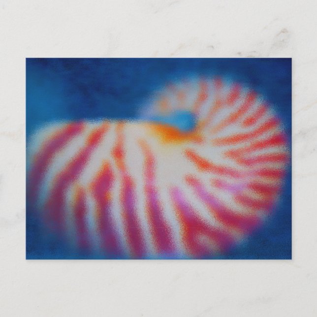 Cartão Postal Célula do Mar sob Água (Frente)