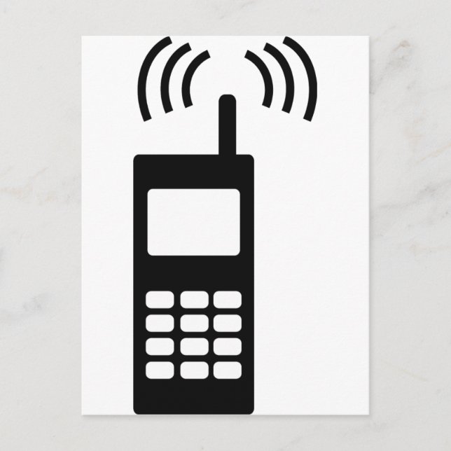 Cartão Postal celular celly mobil útil (Frente)