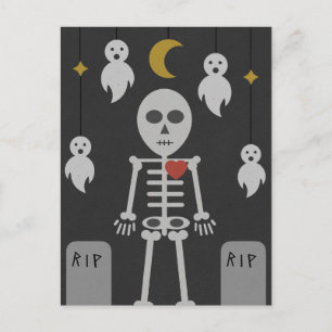 Cartão Postal Cemitério Assombrado