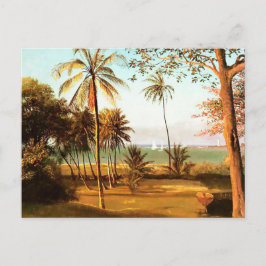Cartão Postal Cena da Flórida por Albert Bierstadt