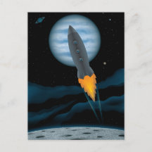 Cena da Nave Espacial Cósmica