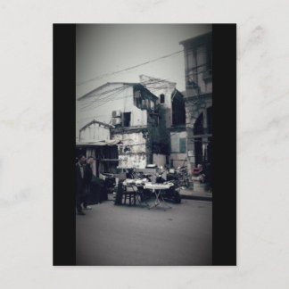 Cartão Postal Cena da rua chinesa