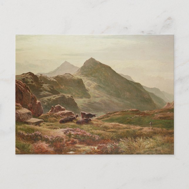 Cartão Postal Cena das Terras Altas (Frente)
