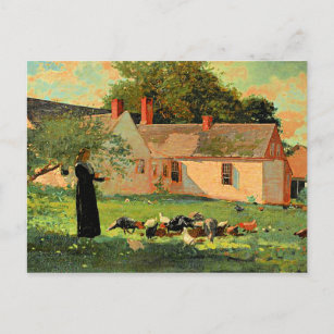 Cartão Postal Cena de fazenda, famosa trabalho de arte por Winsl
