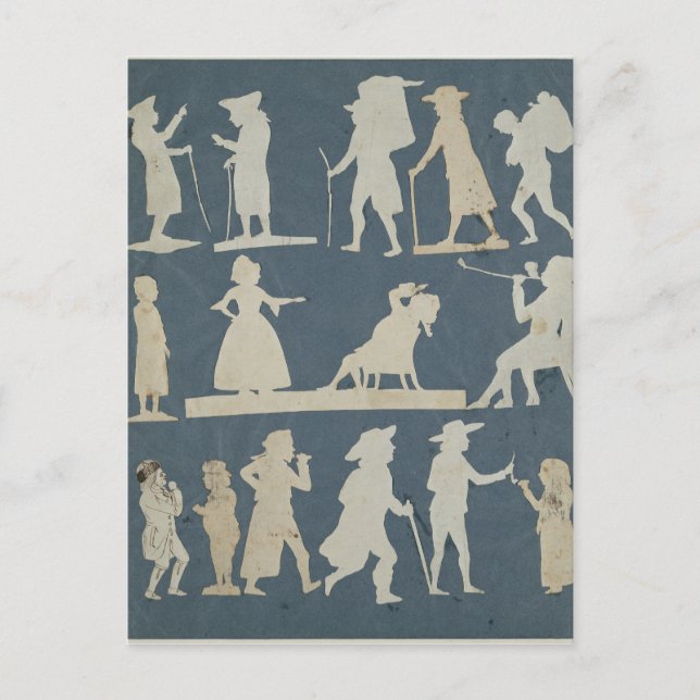 Cartão Postal Cena de Gênero (Frente)