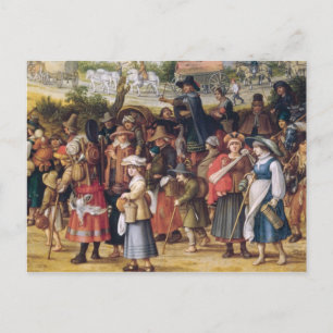 Cartão Postal Cena de Guerra