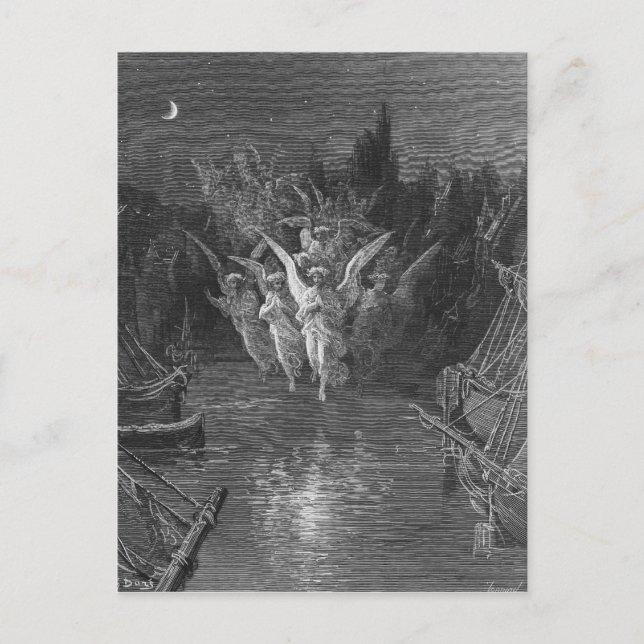 Cartão Postal Cena de 'O Rimo do Mariner Antigo' (Frente)