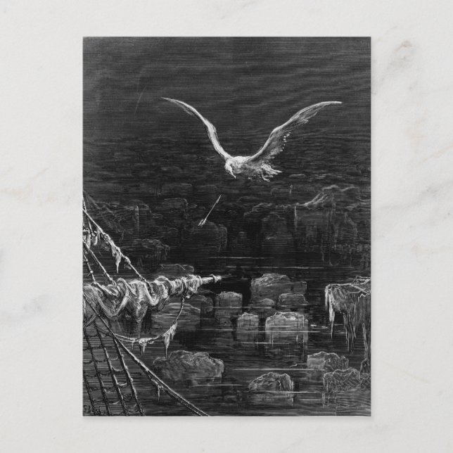 Cartão Postal Cena de "O Rimo do Mariner Antigo" 2 (Frente)