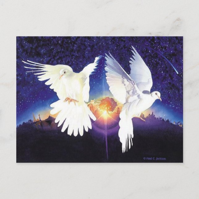 Cartão Postal Cena de "Pax in Terra" (Frente)