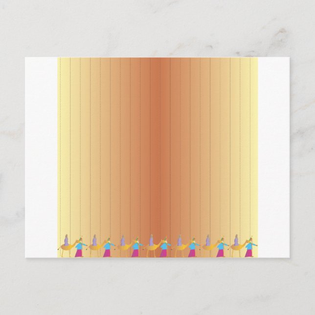 Cartão Postal Cena de Pesah (Frente)