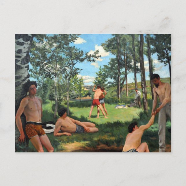 Cartão Postal Cena de Verão, 1869 (Frente)
