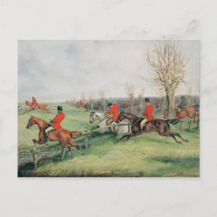 Cartão Postal Cena desportiva, século XIX