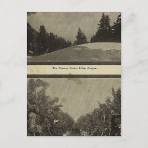 Cartão Postal Cena do Crater Lake Oregon Orchard