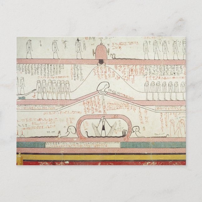 Cartão Postal Cena do Livro de Amduat (Frente)