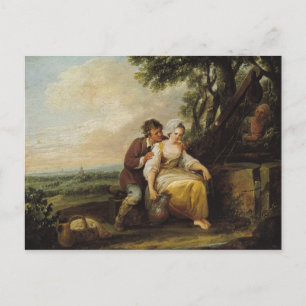 Cartão Postal Cena Galante, 1774