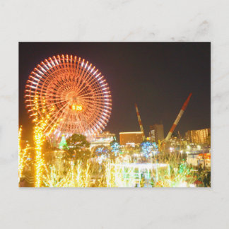 Cartão Postal Cena noturna postal