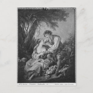 Cartão Postal Cena pastoral