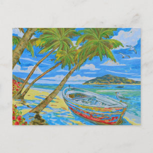 Cartão Postal Cena Tropical 2