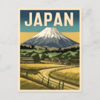 Cenário do Japão Antigo da Viagens vintage Retroat