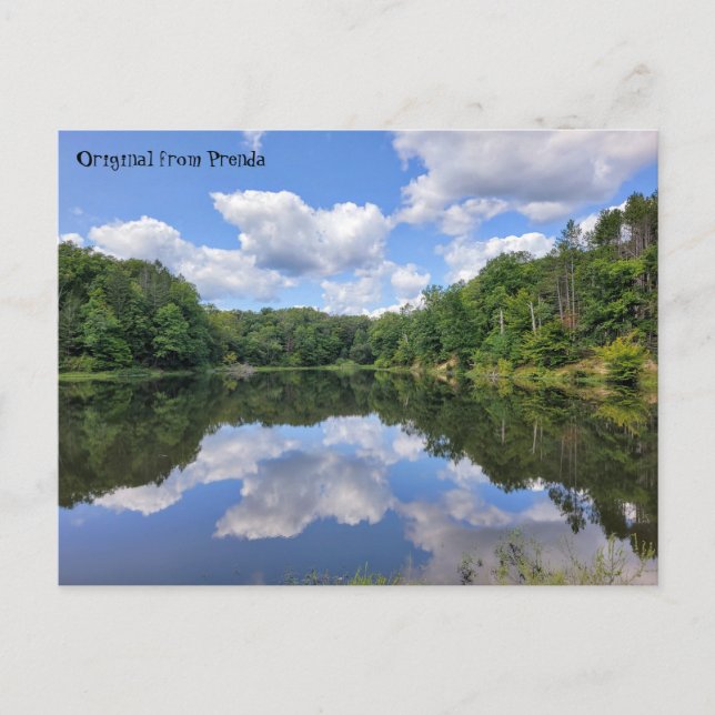 Cartão Postal Cenário Lakeview (Frente)