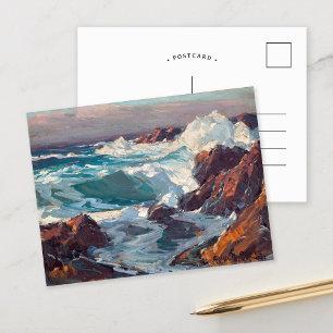 Cartão Postal Cenário Marinho da Califórnia   Edgar Alwin Payne