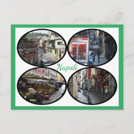 Cartão Postal Cenas da rua Napoli